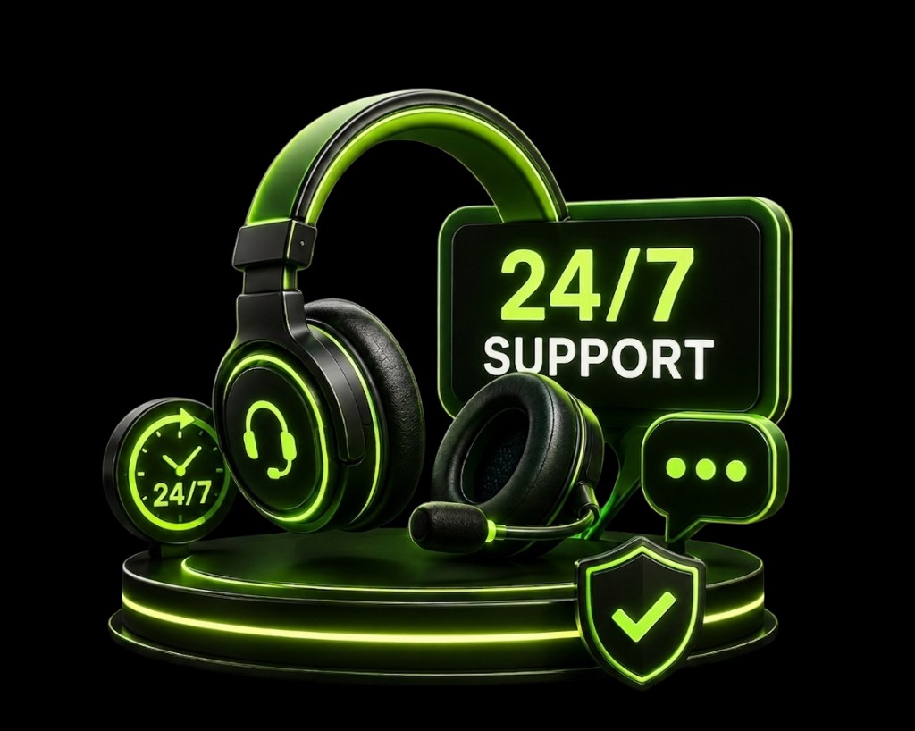 24/7 support